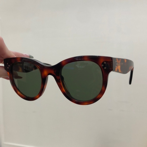 Celine Accessories - Celine Tortoise Sunglasses CL4003IN Mineral 46mm Cat Eye $480